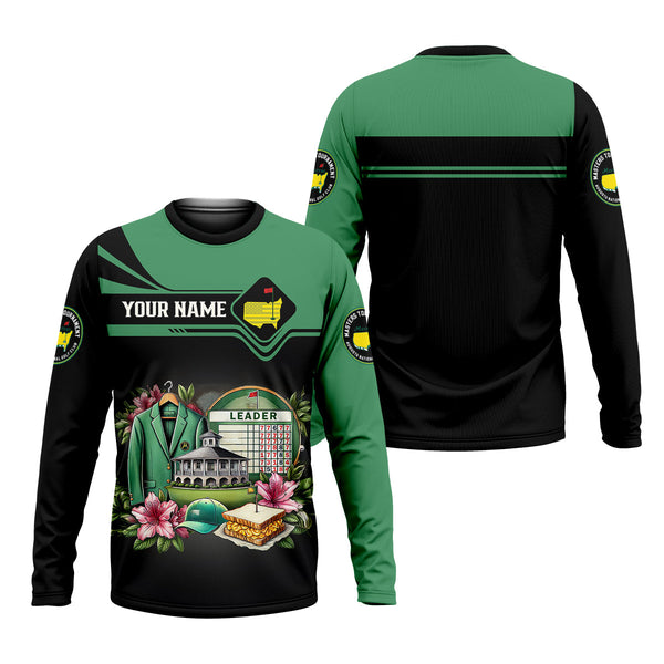 Maxcorners Augusta Golf Master Custom Men's Golf Polo Shirt, Funny Golf Shirt, Gift For Golf Lovers