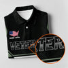 Maxcorners Personalized Veteran America 250 Polo Shirt Gray Accent, Women’s Golf Polo, Ladies Golf Shirts LM1507
