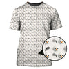 Maxcorners Christmas Golf Shirt, Golf Ball Snowman Shirt, Funny Pattern Golf Shirt For Men