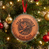 Maxcorners Personalized Trap Shooting Pull Dove Shotgun Cracked Clay Acrylic Christmas Ornament And Keychain Custom Gift For Hunters 2D Flat