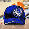 Maxcorners Darts Abstract Board Personalized Name 3D Cap