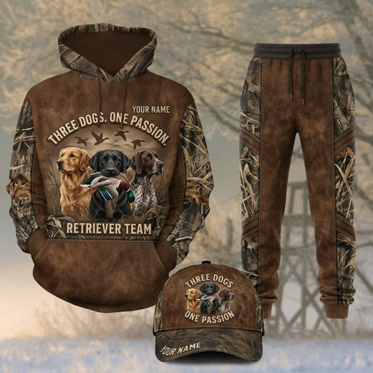 Maxcorners Duck Hunting Best Hunting Stories Brown Camo Personalized 3D Shirts