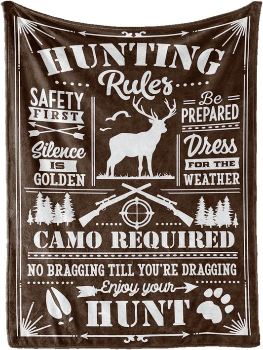 Maxcorners Hunting Throw Blanket LM1611
