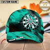 Maxcorners Darts Abstract Board Personalized Name 3D Cap