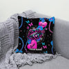 Maxcorners Darts Zebra Lips Heart Chain Galaxy Customized Name 3D Pillow