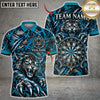 Maxcorners Darts Fierce Panther Tiger Claws Scratch Target Board Graphic Multicolor Customized Name, Team Name 3D Shirts