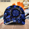Maxcorners Darts Skull Explosion Personalized Name 3D Cap