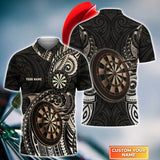 Maxcorners Dart Personalized Name Tattoo 3D Shirt