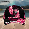 Maxcorners Billiard Ball 8 Breath Of Ice Personalized Name 3D Cap (4 Colors)