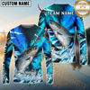 Maxcorners Fishing Sharp Strike Custom Name & Team Name 3D Shirts