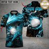 Maxcorners Golf Phoenix Arisen Personalized Name, Team Name 3D Shirt (4 Colors)