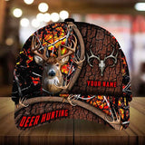 Maxcorners Deer Hunting Camo Fitted Personalized Cap