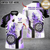 Maxcorners Darts Flame Dartboard Multicolor Customized Name, Team Name 3D Shirts