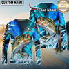 Maxcorners Fishing Sharp Strike Custom Name & Team Name 3D Shirts