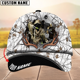 Maxcorners Premium Hunter Hunting Multicolor Option Personalized Name 3D Cap