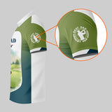 Maxcorners Custom Best Dad By Par Golf Polo Shirt, Father And Son Shirt, Gift For Golfers