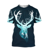Max Corner Deer Hunting Tree Life 3D All Over Printed Shirts Gift For Hunter