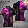 Maxcorners Fiery Skull Darts Jersey Multicolor Options Personalized Name, Team Name 3D Polo Shirt