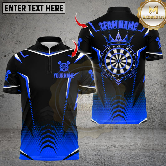 Maxcorners Darts King Dartboard Design Multicolor Customized Name, Team Name 3D Shirts