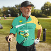 Maxcorners Master Tournament Custom Men's Golf Polo Shirt, Golf Gifts For Dad
