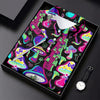 Maxcorners Black Neon Mushroom Pattern Golf Shirt, Women’s Golf Polo, Golf Shirts For Women, Performance Golf Shirt LM1507