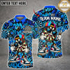 Maxcorners Darts & Skull Dartboard Street Art Graphic Multicolor Customized Name, Team Name 3D Shirts