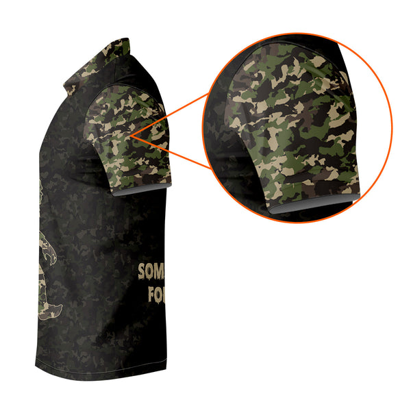 Maxcorners Funny Bigfoot Men's Golf Polo Shirt, Funny Golf Shirt, Gift For Golfers