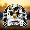 Maxcorners Cool US Flag Ragged Deer Hunting Camo Pattern 3D Multicolor Personalized Cap