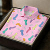 Maxcorners Funny Adult Novelty Pink Pattern Golf Shirt, Ladies Golf Tops, Women’s Golf Apparel LM1507