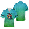 Maxcorners Show Me Your Bobbers Shirt, Green Blue Neon Men Fishing Shirt, Funny Fishing Shirt, SPF Shirt