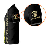 Maxcorners Augusta Golf Club Custom Men's Golf Polo Shirt, Gift For Golfers