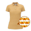 Maxcorners Funny Pattern Golf Shirt, Golf And Beer Shirt For Golfer, Golf Gift For Men