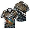 Maxcorners Catfish Fishing, SPF Shirt For Men, Hooded Fishing Shirt, Casual Button Down Shirts, Fishing Jersey