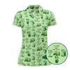 Maxcorners Ladies Golf Pattern Polos, Golf & Margarita Women's Golf Shirt, Cocktail And Golf Shirts For Golfers