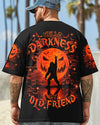 Maxcorners Hello Darkness My Old Friend Bigfoot Halloween All Over Print LM1601