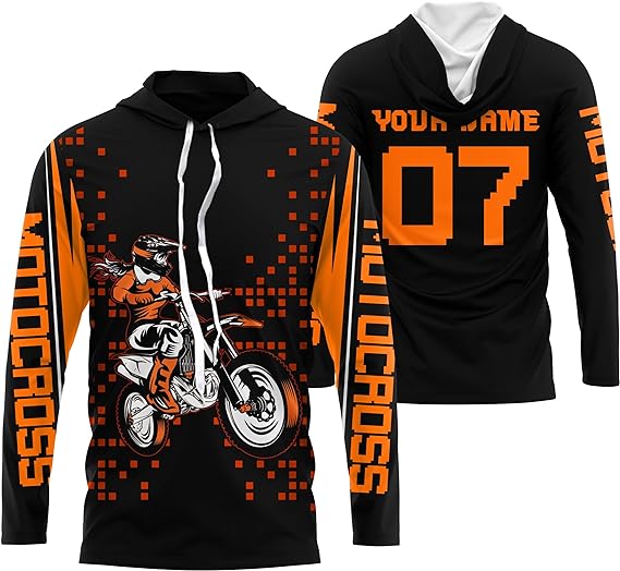 Maxcorners Motocross Girls Women Customize Name And Number 3D Shirts