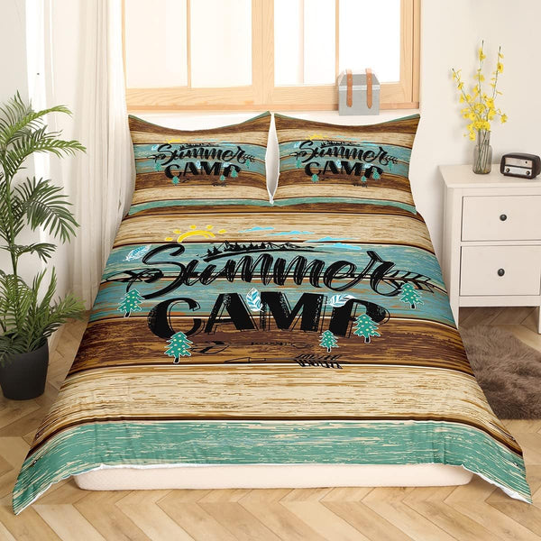 Maxcorners Summer Camp Bedding Set