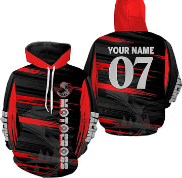 Maxcorners MotoX RB Customize Name And Number 3D Shirts