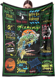 Maxcorners Gone Fishing Fishing Blanket