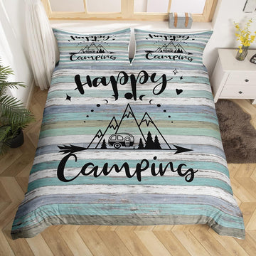 Maxcorners Happy Camping 3D Bedding Set
