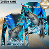 Maxcorners Fishing Sharp Strike Custom Name & Team Name 3D Shirts
