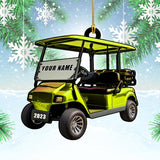 Maxcorners Personalized Golf Cart Ornaments, Golf Keychain, Funny Golf Accessories, Gift For Golf Lovers