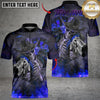 Maxcorners Darts Cowboy Skeleton Multicolor Customized Name, Team Name 3D Shirts