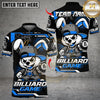 Maxcorners Billiards Streetwear Bunny 8 Ball Multicolor Customized Name, Team Name 3D Shirt