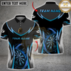 Maxcorners Darts Futuristic Lightning Dartboard Multicolor Customized Name, Team Name 3D Shirts