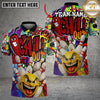 Maxcorners Bowling & Pins Funny Pepper Chili Out Customized Name, Team Name 3D Shirt (4 Colors)