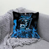 Maxcorners Darts Till Death Grim Reaper Flame Multicolor Customized Name 3D Pillow