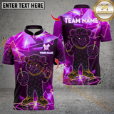 Maxcorners Darts Hiphop Bear Neon Style Multicolor Customized Name, Team Name 3D Shirts