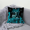 Maxcorners Darts Till Death Grim Reaper Flame Multicolor Customized Name 3D Pillow