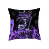 Maxcorners Darts Till Death Grim Reaper Flame Multicolor Customized Name 3D Pillow